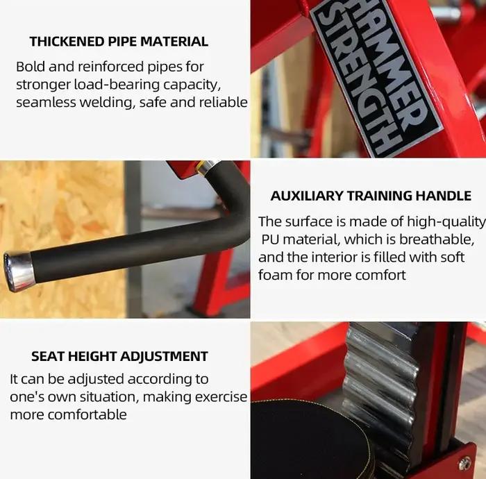 Support de boucles de bras de biceps pour l'entraînement de force de gymnastique commerciale Fitness Curl
