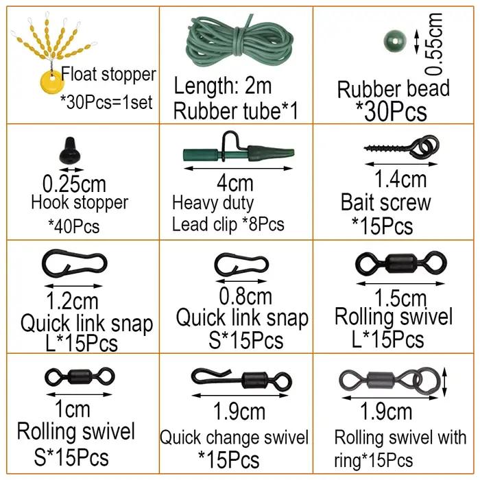 Ensemble d'accessoires pour la pêche à la carpe