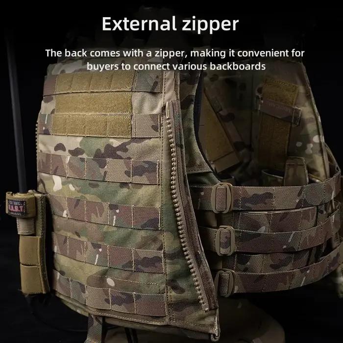 Gilet tactique trapézoïdal détachable rapide pour la chasse en plein air AVS MBAV