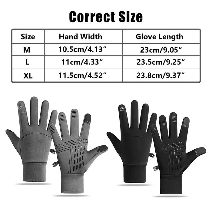 Gants de chasse chauffants hiver tactiles homme femme - Gants fins polaire anti-dérapage pour chasse
