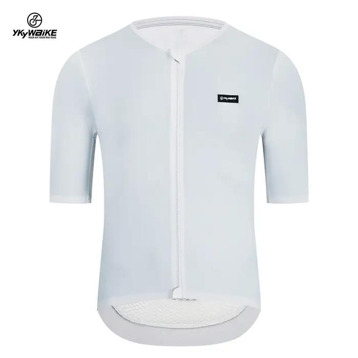 YKYWBIKE Maillot de cyclisme à manches courtes pour homme chemises de vélo VTT vêtements d'équitation à séchage rapide
