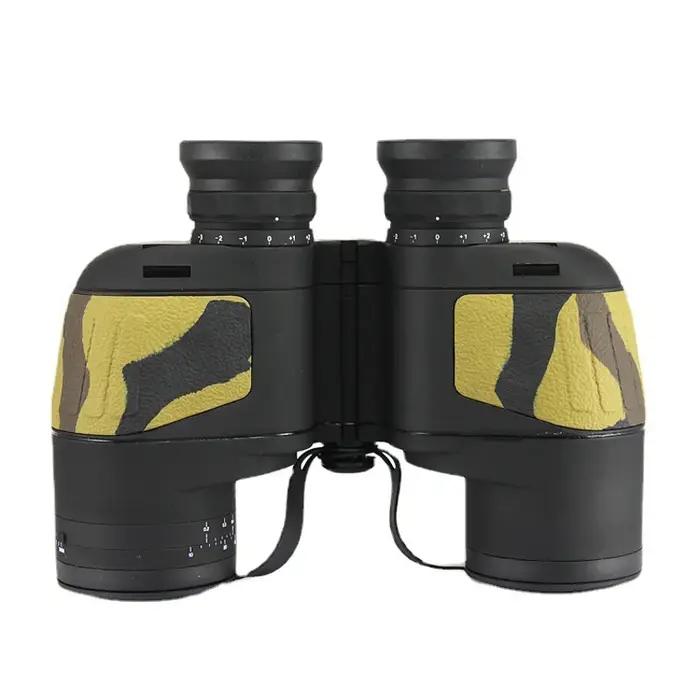 Jumelles Militaire 10x50 Puissantes Étanches à l'Eau Flottantes avec Télémètre pour Navigation Chasse