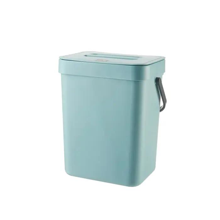 Poubelle peu encombrante à fermeture silencieuse – Poubelle scellée écologique de 3/5L pour la cuisi