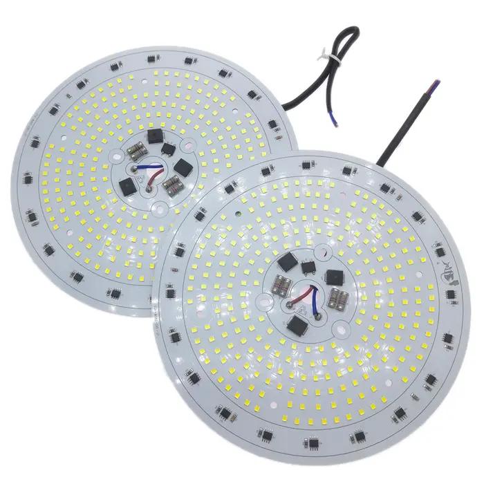 Panneau de lampe haute baie super lumineux, AC 220V, 80W, 100W, 150W, 200W, pleine puissance SMD2835
