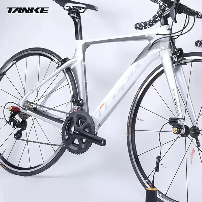 TANKE-Protecteur de Transmission arrière de vélo, support de lampe de cyclisme sur route, accessoire