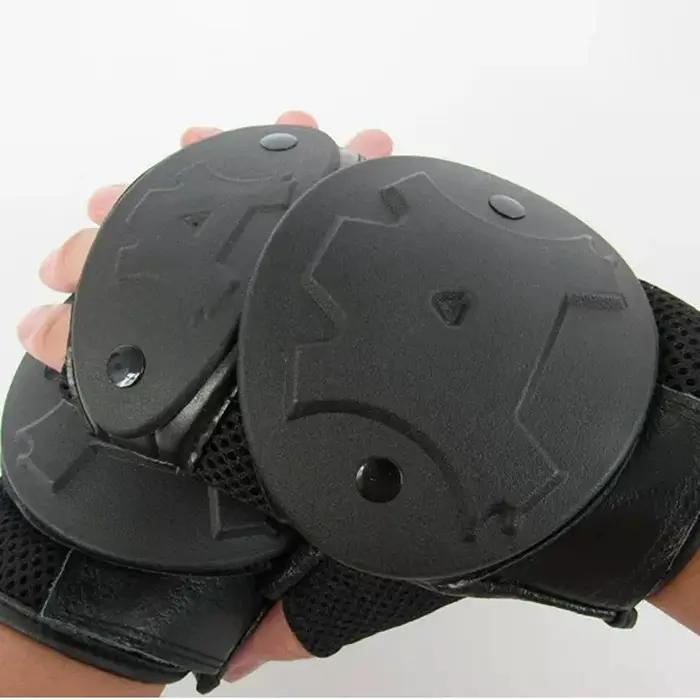 Équipement de protection tactique avec gilet de protection extérieur, genouillères, protège-bras, pr