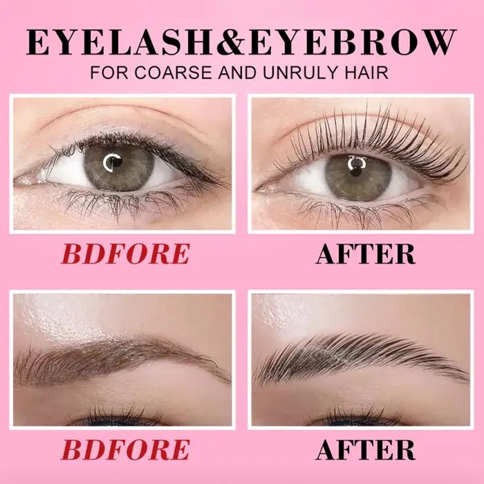 Kit de levage de sourcils ou de cils semi-permanent, Kit professionnel de permanente de cils, strati