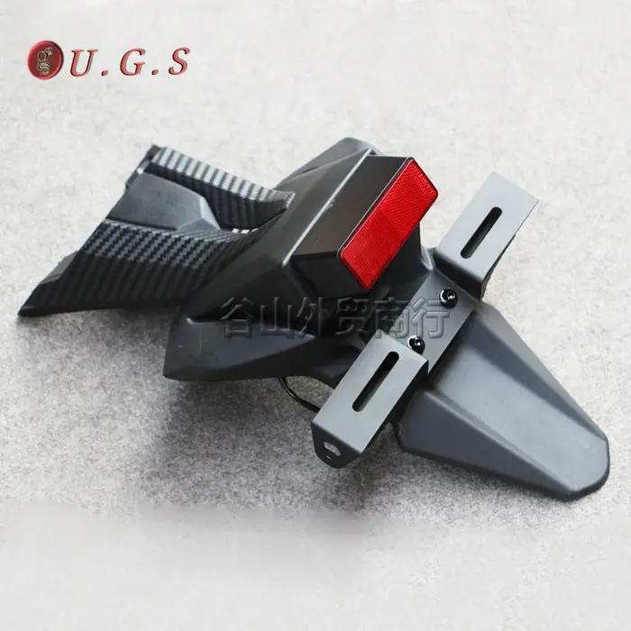 Support de plaque d'immatriculation en plastique ABS pour Suzuki GSXR600 et GSX-R 750 compatibles avec les années 2011 à 2021 pour une conduite sécurisée et élégante