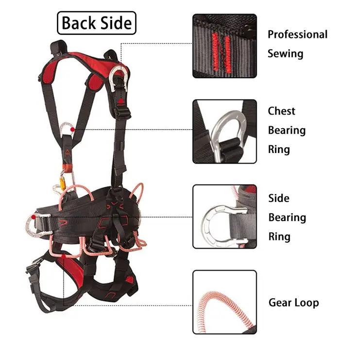 Ceinture de sécurité professionnelle SFP pour la construction, équipement d'assemblage complet, prot