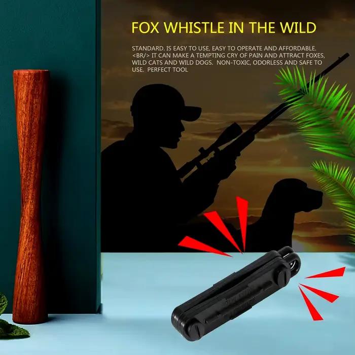 Sifflet appel renard noir DIZETION - Appelant prédateur pour chasse au lapin et petit gibier