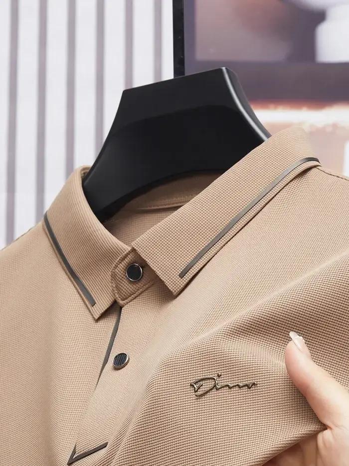 Polo sans couture pour hommes