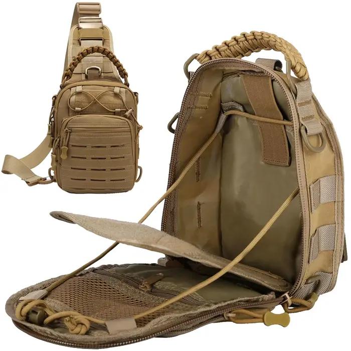 Sac à dos tactique Ruizih pour chasse et randonnée avec système Molle et compartiments multifonctionnels pour homme et femme