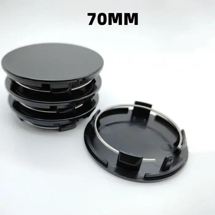 Centre de roue ABS pour voiture, 70mm, accessoires de style pour Chevrolet Jeep Ford Nissan, couverc