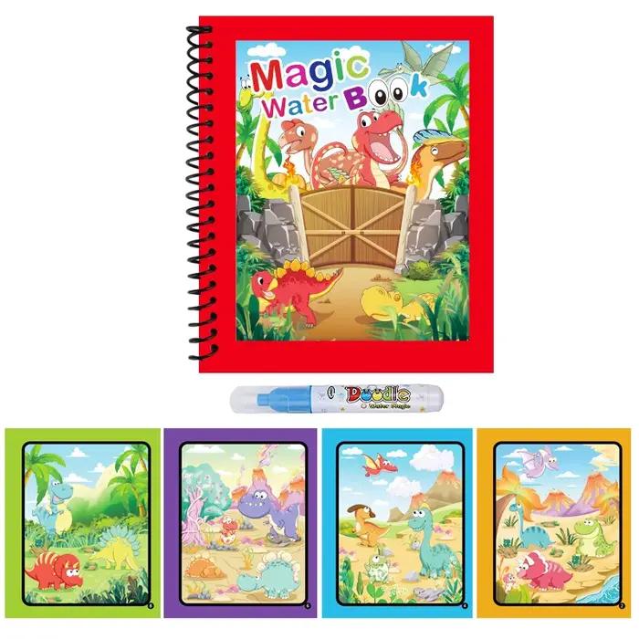 Livres de coloriage magiques avec stylo à eau rechargeable