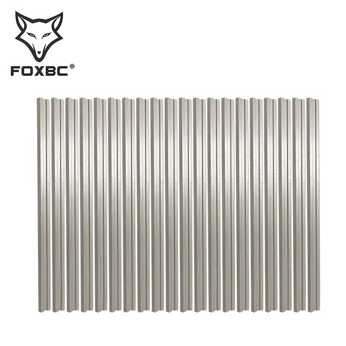 FOXBC 20 pièces 82mm lames de raboteuse électrique couteaux de raboteuse à bois réversibles pièces d