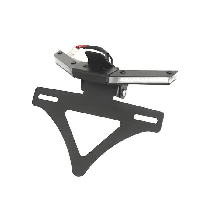 Support de plaque d'immatriculation en aluminium CNC pour Ducati Panigale V2 V4 V4S Streetfighter V4 V2 2018-2023 élégant et résistant aux intempéries pour motos usagées en circuit