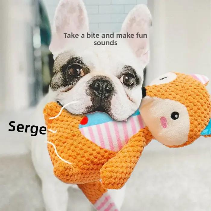 Jouet en peluche pour chien