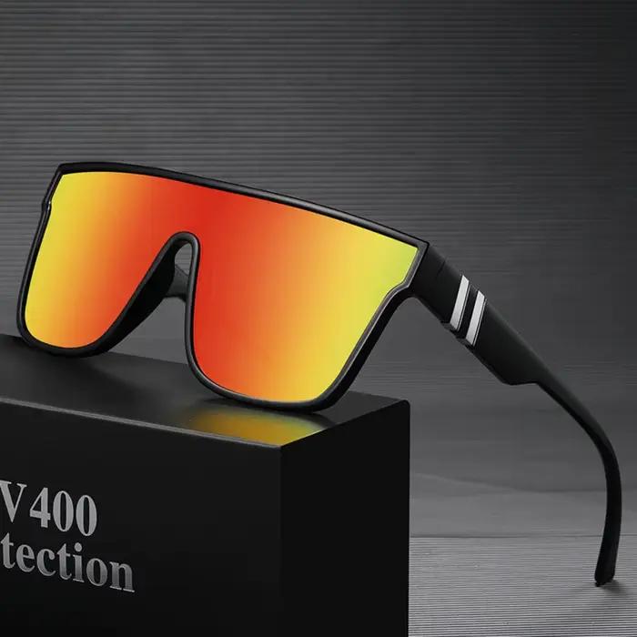 Lunettes de soleil de pêche 2024 - modèle carré unisexe pour sports outdoor et conduite