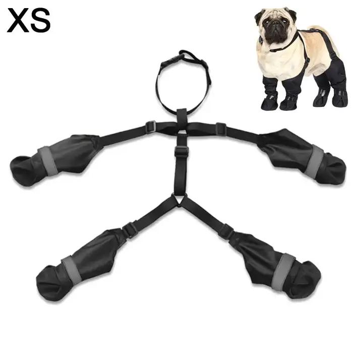 Bottes de pluie pour animaux de compagnie, douces, antidérapantes, imperméables, anti-salissures, ge