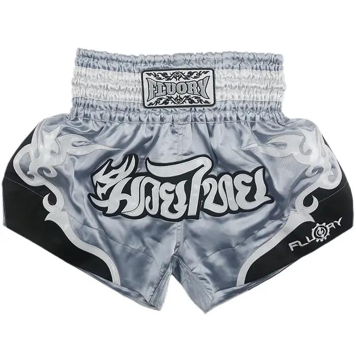 Fluory Thai boxe court hommes femmes enfants Fairtex Shorts MMA