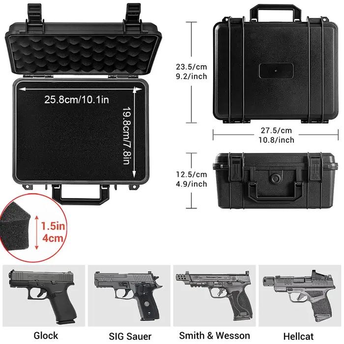 Étui à armes personnalisé DIY pour le rangement de chargeurs de pistolets
