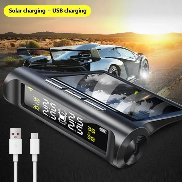 Systèmes d'alarme de sécurité automatique solaire TPMS
