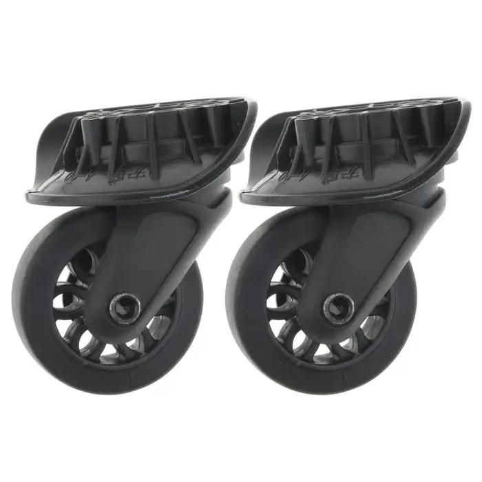 1 paire de roues de remplacement pour valise, roulettes pivotantes, réparation A90