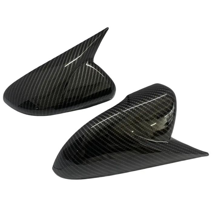 2 couvercles de rétroviseur latéral aspect carbone, pour VW, Volkswagen Golf 6 MK6 GTI GTD 2009 – 20