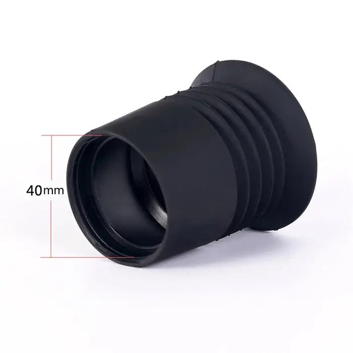 Protecteur oculaire en caoutchouc 40mm pour lunette de chasse - Couvre-objectif anti-recul 4-16x44