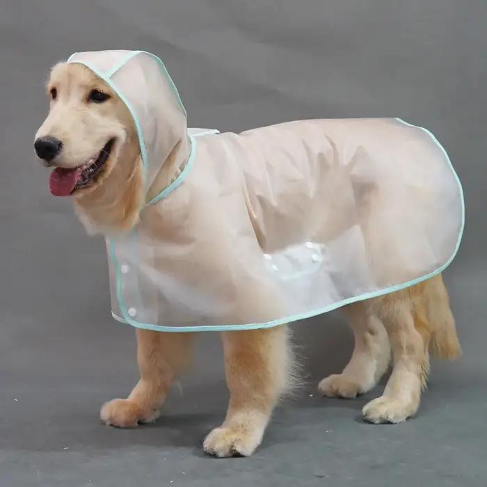 Imperméable Transparent en TPU pour animaux de compagnie