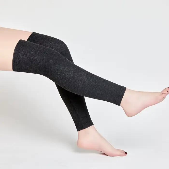 Jambières en coton fin pour femmes lilijasmi jambières chaudes et douces à porter toute lannée pour femmes occassions automne hiver