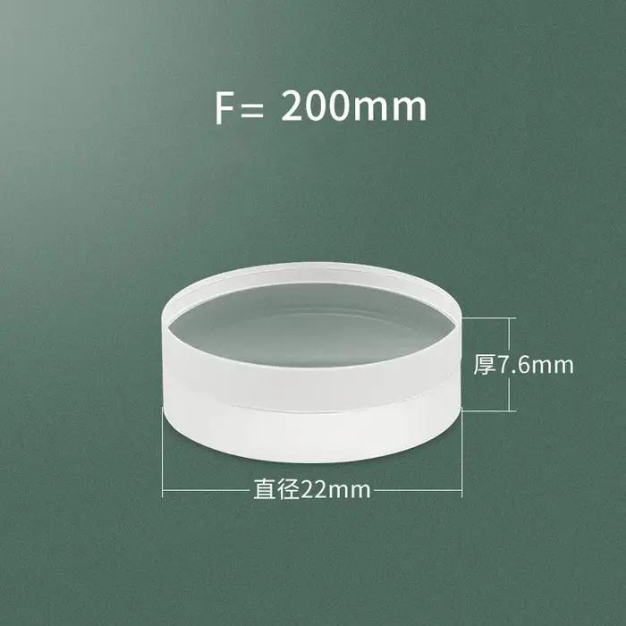 Objectif de microscope métallurgique Infinity 22mm 23mm, doublet de lentilles cémentées Mitutoyo Oly