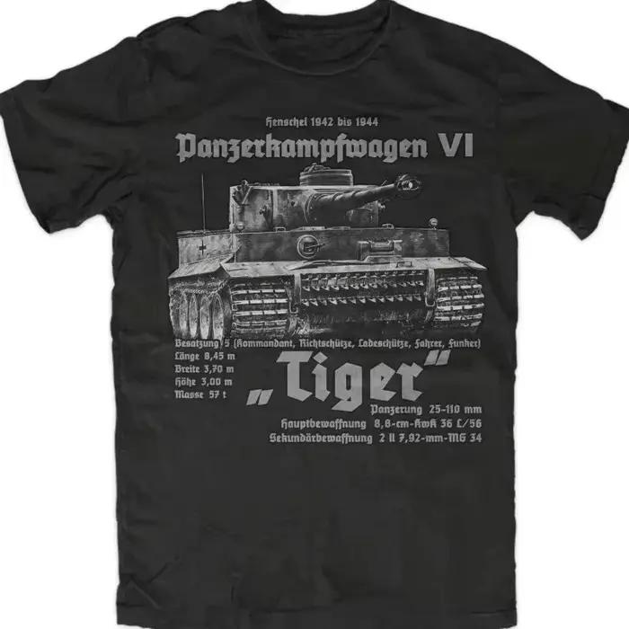 T-shirt American WW2 Défense Force Tank