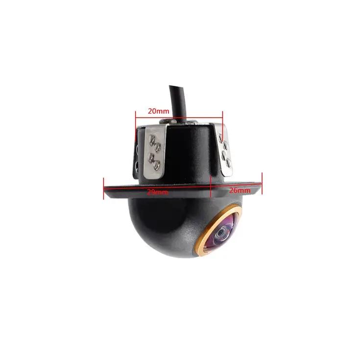 Smartour AHD 180 degrés objectif Fisheye voiture arrière côté caméra de recul grand Angle caméra de
