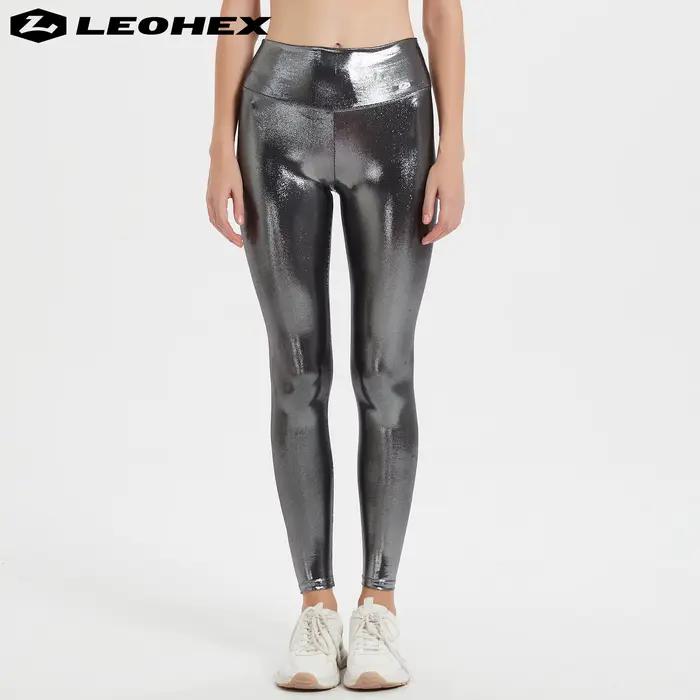 LEOHEX Yoga Leggings femmes Fitness Leggings pantalons de course respirant sport Leggings taille hau