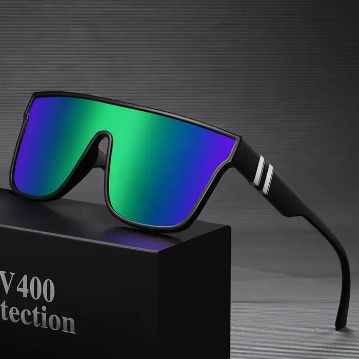 Lunettes de soleil de pêche 2024 - modèle carré unisexe pour sports outdoor et conduite