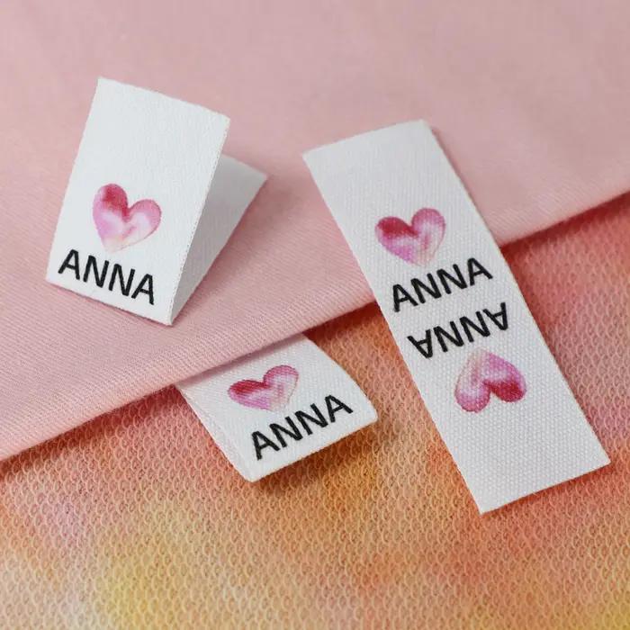Étiquettes de couture / Étiquettes de marque personnalisées