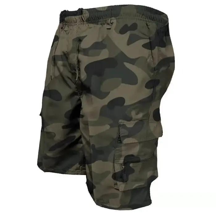 Short cargo tactique d'été pour hommes, militaire, poches à la mode inspirées, camouflage pour le jo