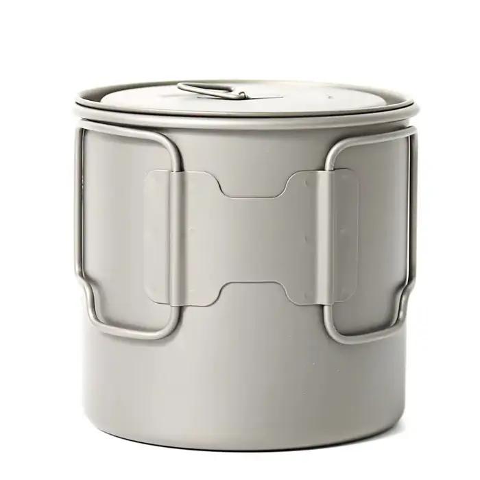 TOAKS 650ml Pot titane tasse ultraléger vaisselle extérieure Camping tasse équipement de Camping POT