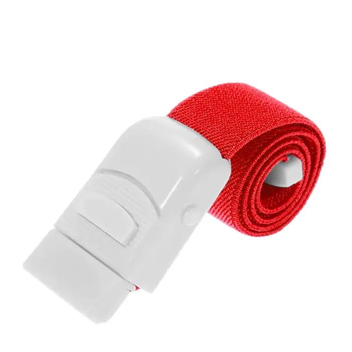 Ceinture de garrot médicale pour chats et sportifs, première aide pratique et rapide pour urgences et soins musculaires, bretelles et supports en matériau composite, disponible en diverses couleurs