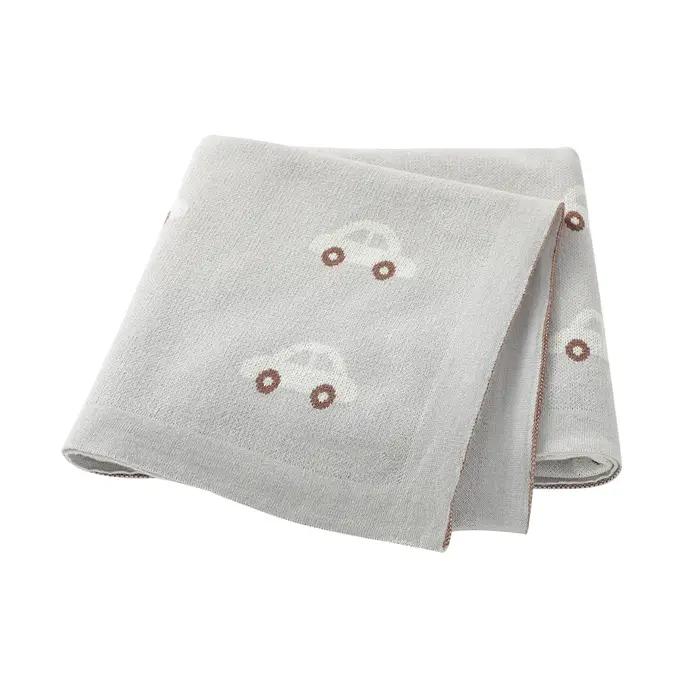 Couvertures tricotées pour bébé