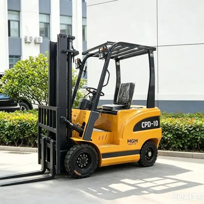 Mini chariot élévateur électrique 1 tonne, équipement de levage hydraulique pour entrepôt, jardin, manutention du bois, sur mesure