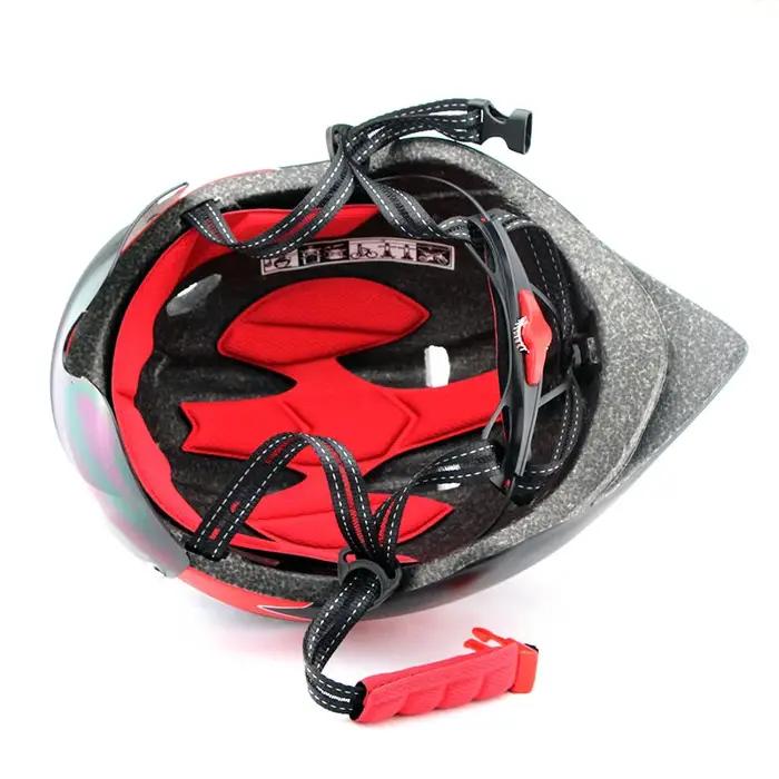 Casque de cyclisme pour hommes visière ultraléger vtt casque de vélo de route Cycle de sécurité équi