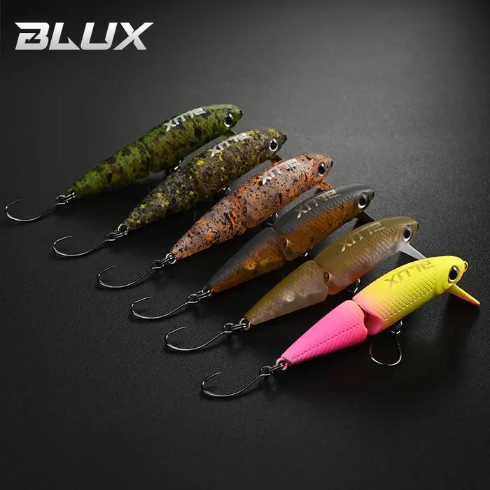 Leurres pêche BLUX DR Minnow joint 50mm - Swimbait coulant wobbleur brochet perche truite