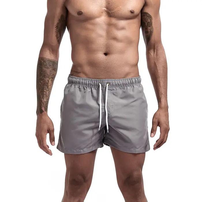 Maillots de bain homme 2025 été plage Shorts maille doublé