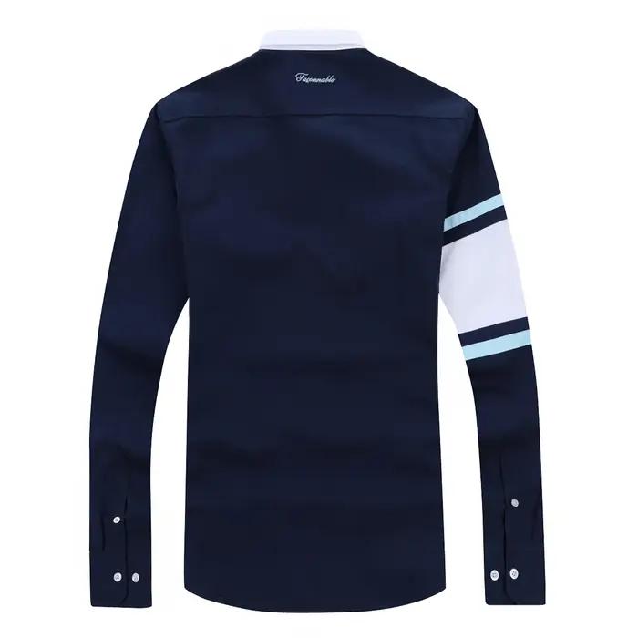 Nouvelle Chemise Homme Faconnable France à Manches Longues Style Français Tendance Décontractée Grande Taille pour Hommes