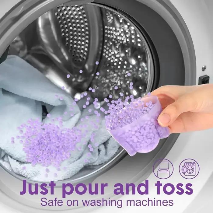 Perles booster de parfum pour vêtements lavande noix de coco multi couleur pour parfumer la lessive longue durée occassions spéciales