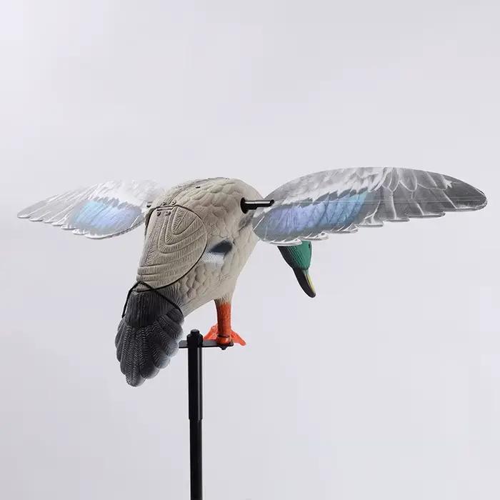 Leurre canard télécommandé mâle ou femelle - Décoy résistant à l'usure pour chasse au canard sauvage