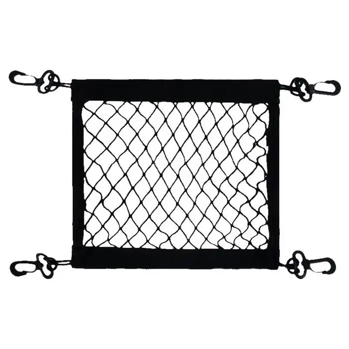 Filet de chargement pour moto filet de rangement à haute élasticité avec 4 crochets pour bagages de moto occasions spéciales voyage quotidien aventure en plein air