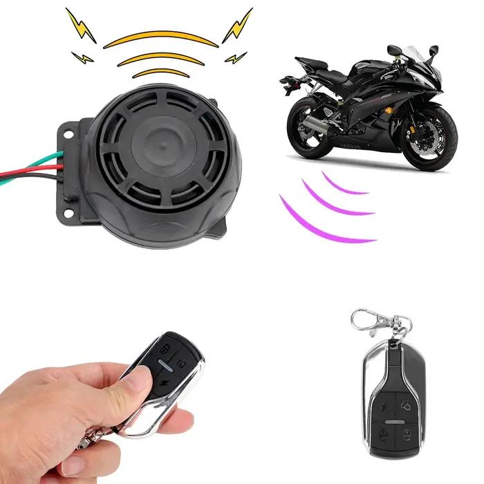 Système d'alarme de sécurité télécommandé protection contre le vol pour moto scooter vélo brake rotor locks sécurité voyages occasions spéciales